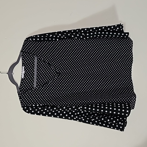 Violet + Claire Polka Dot Bell Sleeves  Top Size S - Picture 1 of 6